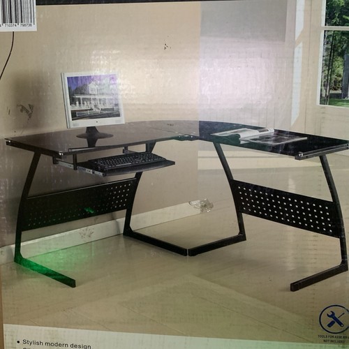 Corner computer desk - corner, l